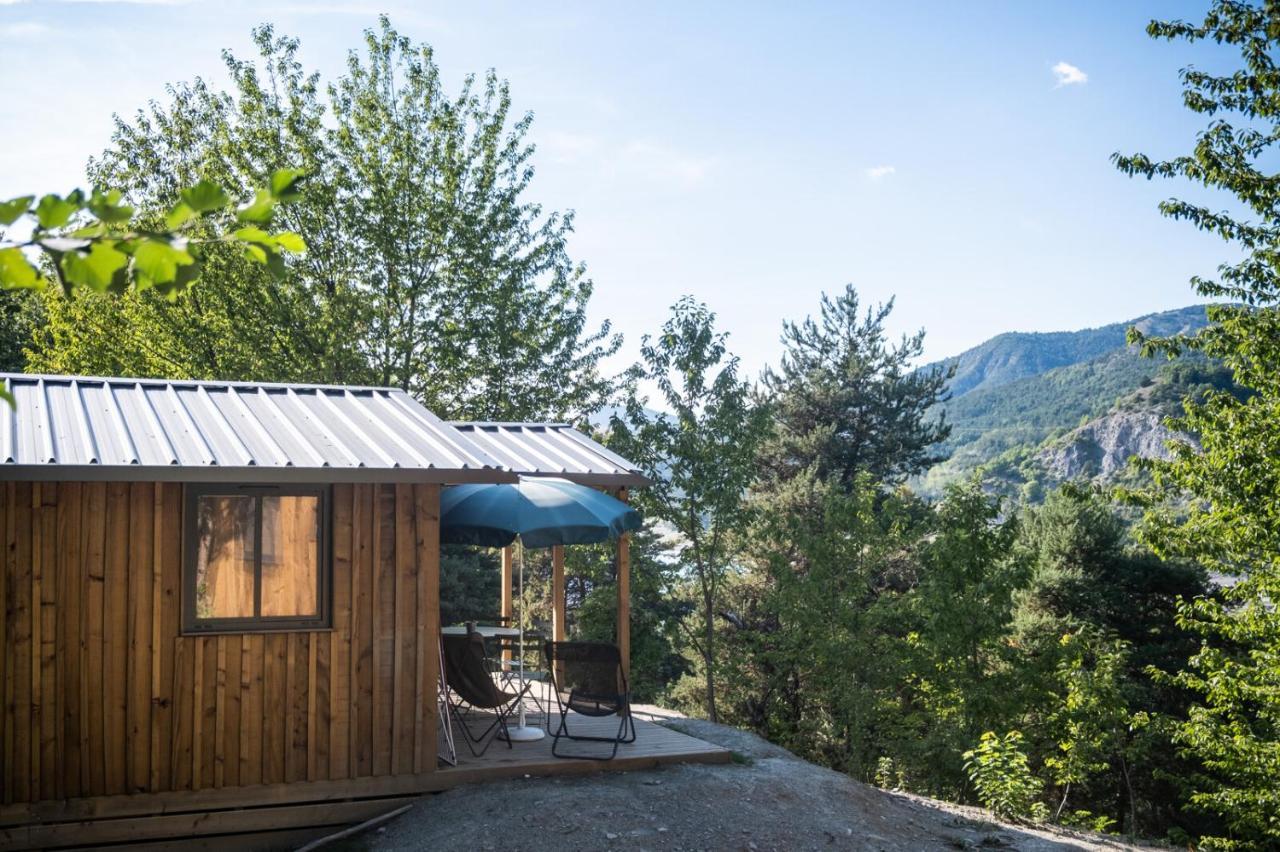 Huttopia Lac de Serre-Ponçon Le Lautaret Extérieur photo