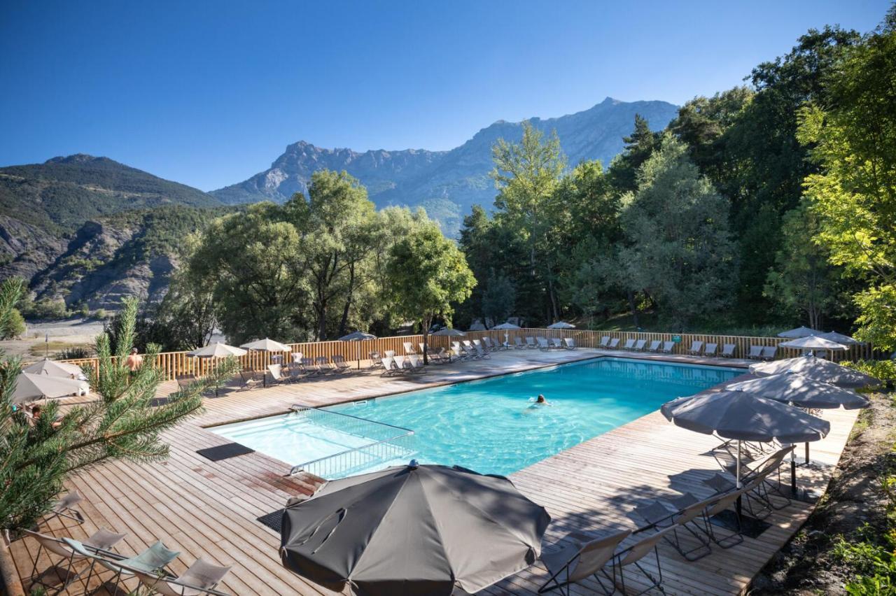 Huttopia Lac de Serre-Ponçon Le Lautaret Extérieur photo