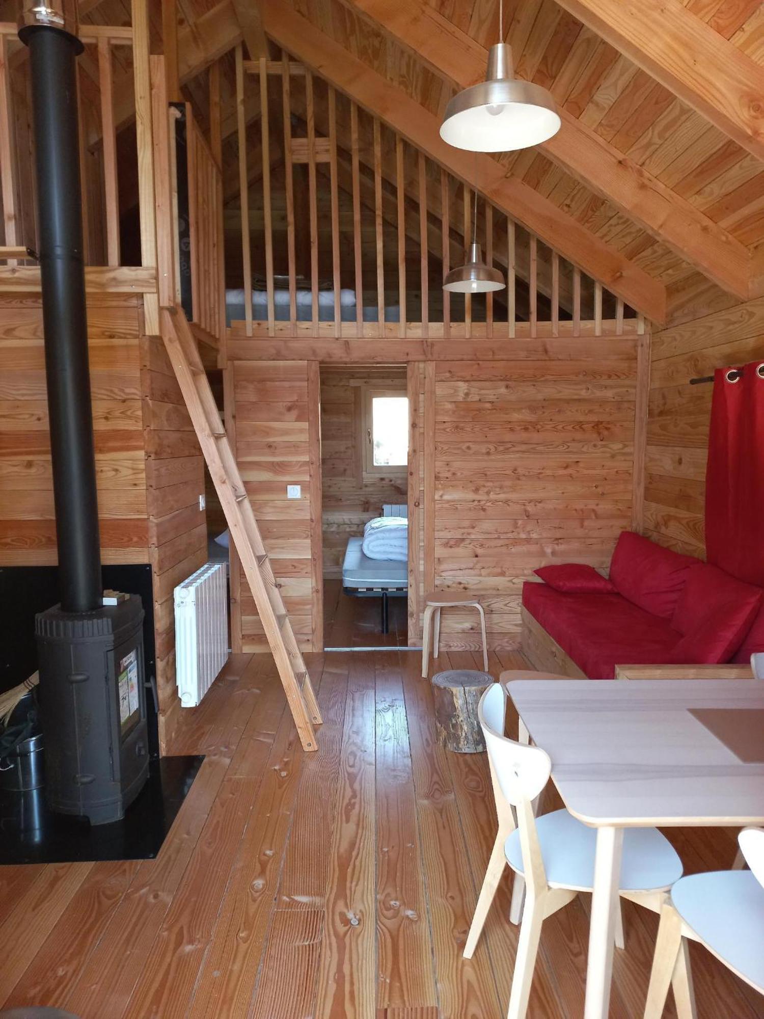 Huttopia Lac de Serre-Ponçon Le Lautaret Chambre photo