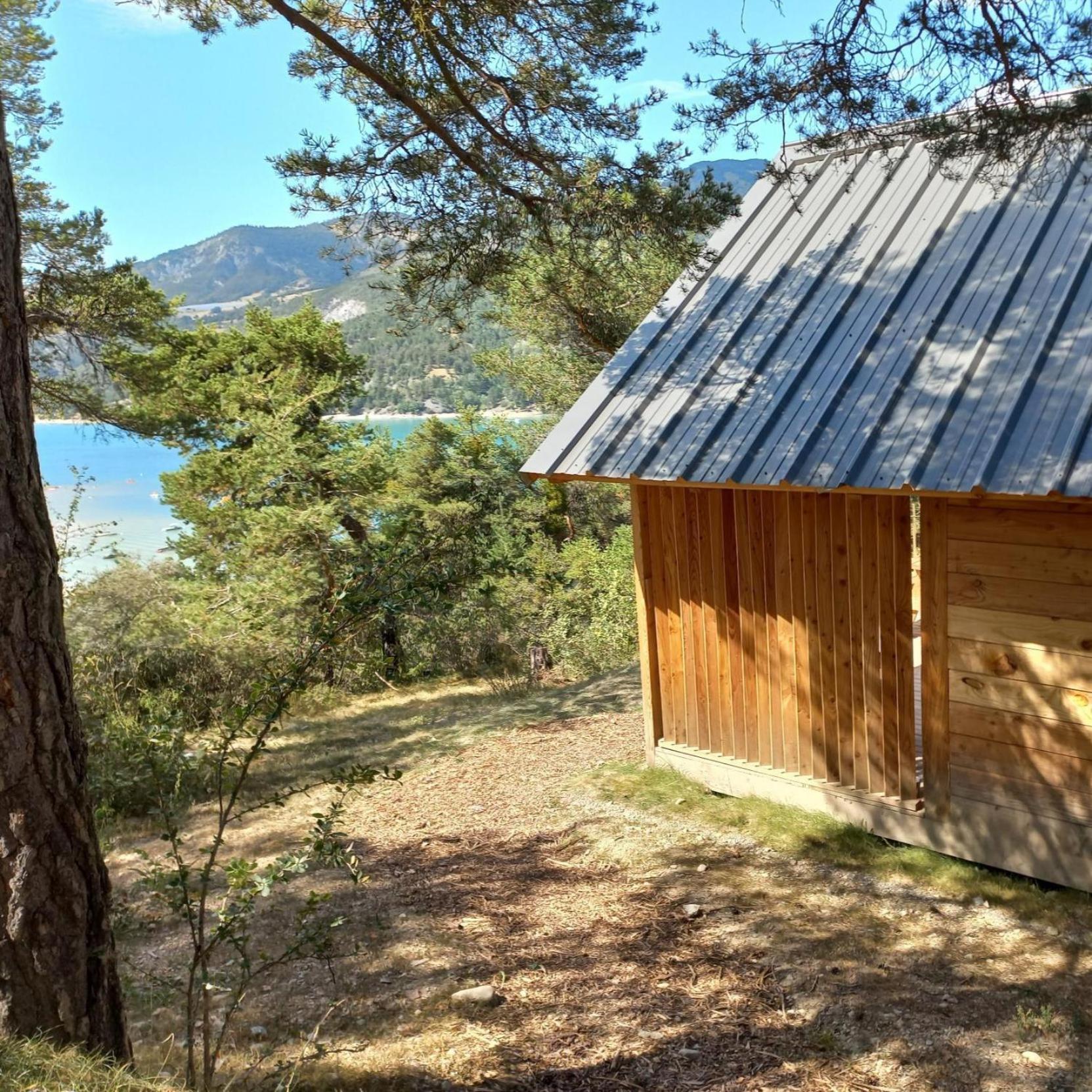 Huttopia Lac de Serre-Ponçon Le Lautaret Extérieur photo